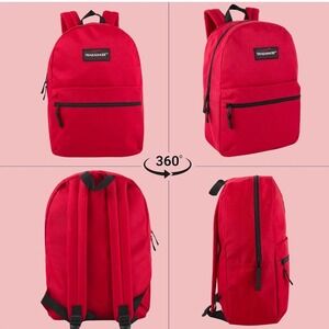 Backpacks with Adjustable Padded‎ Straps|School Backpacks for Girls, Boys- RED